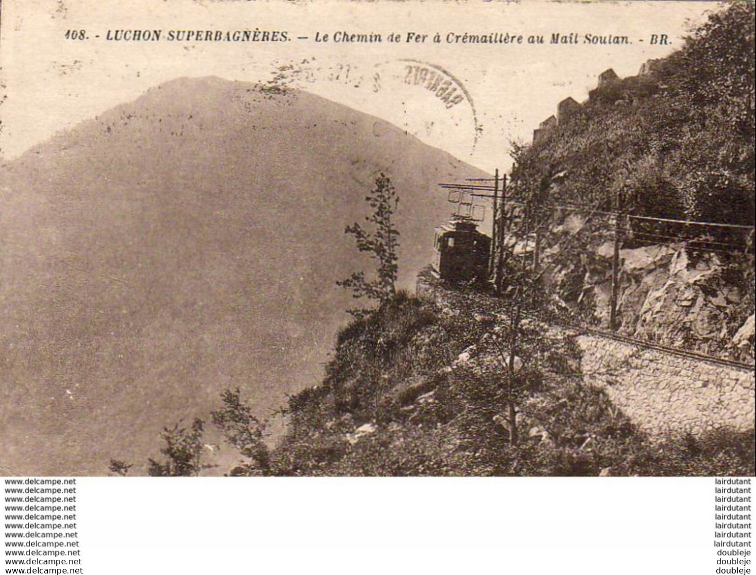 D31  SUPERBAGNERES  Le Chemin De Fer à Crémaillère Au Mail Soulan  ..... ( Ref FF1056 ) - Superbagneres