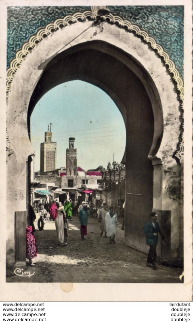 MAROC  FES  Porte De Bou Jéloud - Fez (Fès)