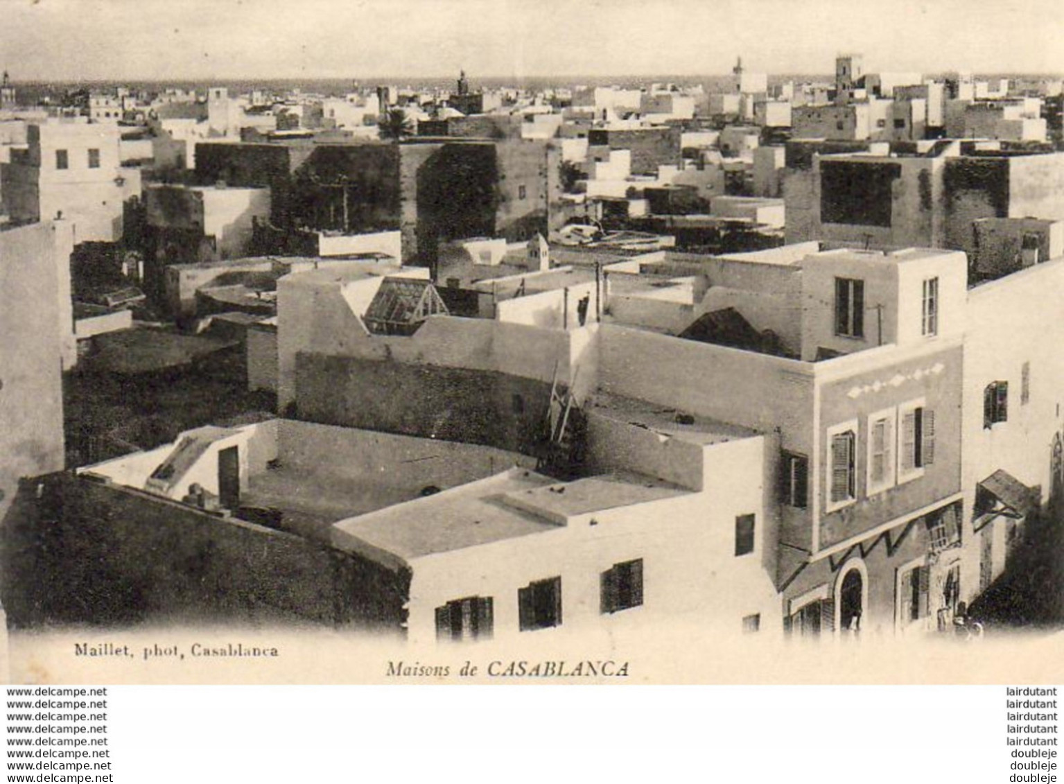 MAROC  CASABLANCA  Maisons De Casablanca   ..... - Casablanca