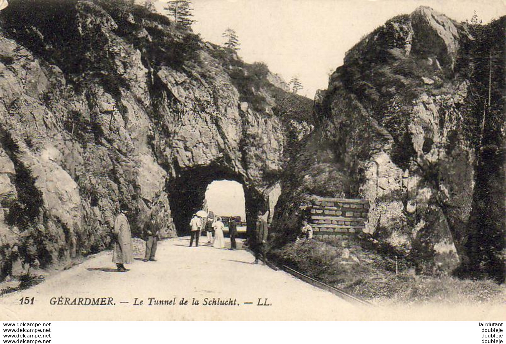 D88  GERARDMER  Le Tunnel De La Schlucht  ..... - Gerardmer