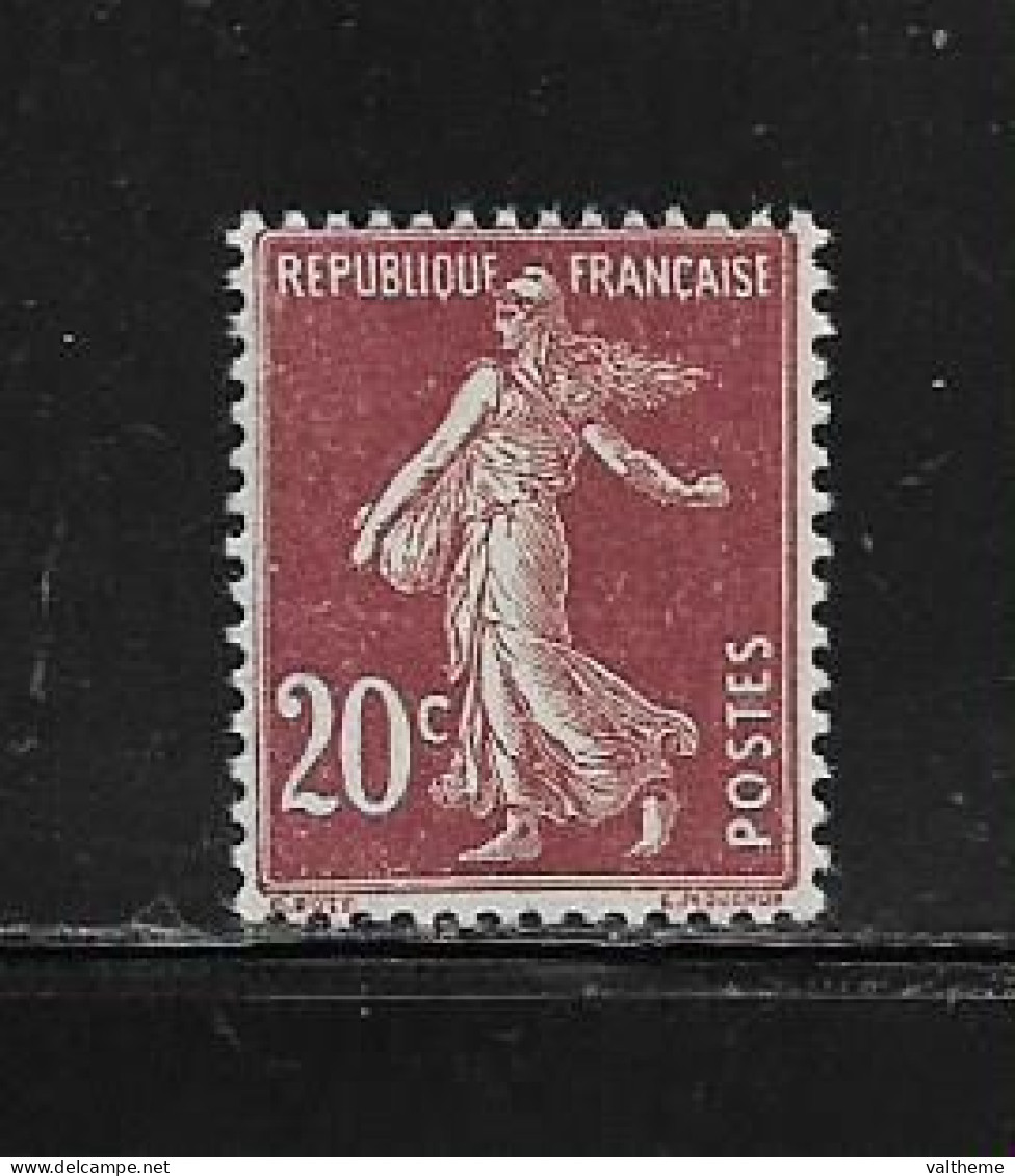 FRANCE  ( FR1  - 326  )   1907  N° YVERT ET TELLIER    N°  139    N** - Neufs