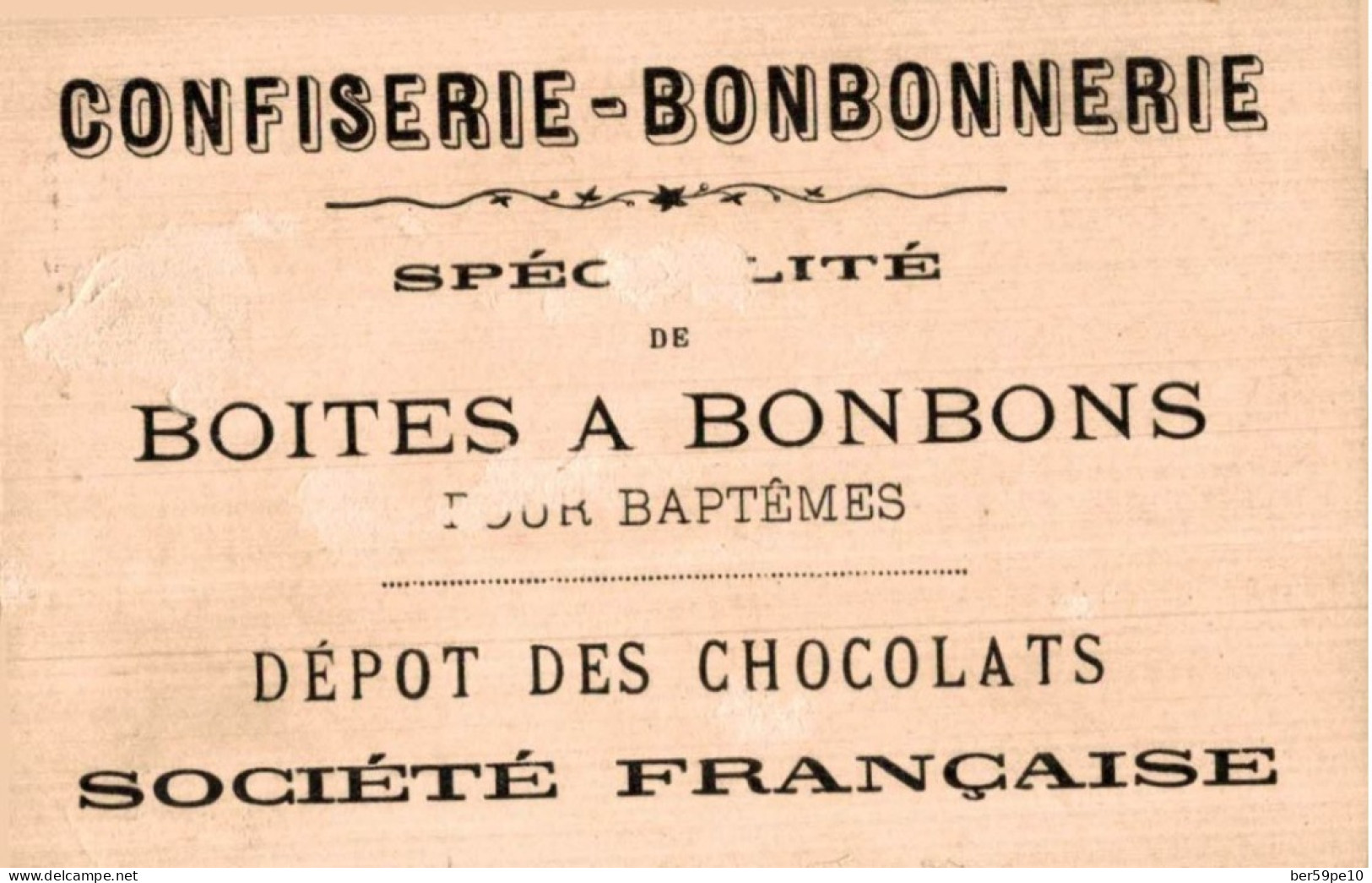 CHROMO CONFISERIE P. JOFFRE A BORDEAUX  "ATTENDONS CELA NE PEUT DURER" N°4 - Sonstige & Ohne Zuordnung