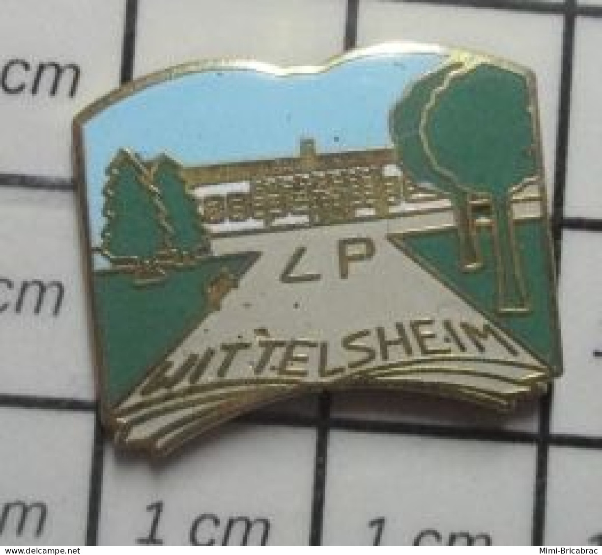 811B Pin's Pins / Beau Et Rare / ADMINISTRATIONS / LYCEE PROFESSIONNEL LP WITTELSHEIM - Administration
