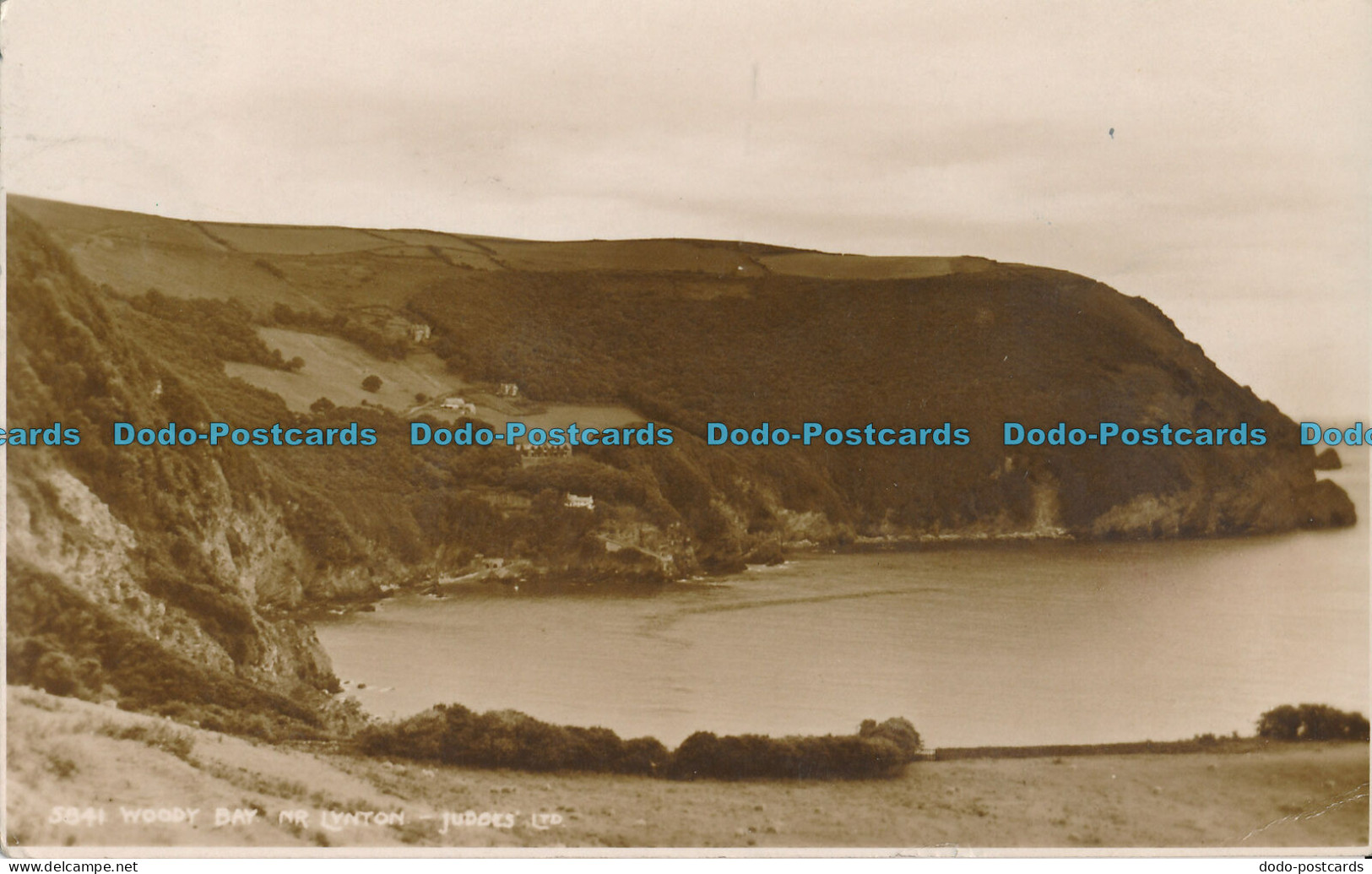 R002358 Woody Bay. Nr. Lynton. Judges Ltd. No 5841. 1942 - Monde