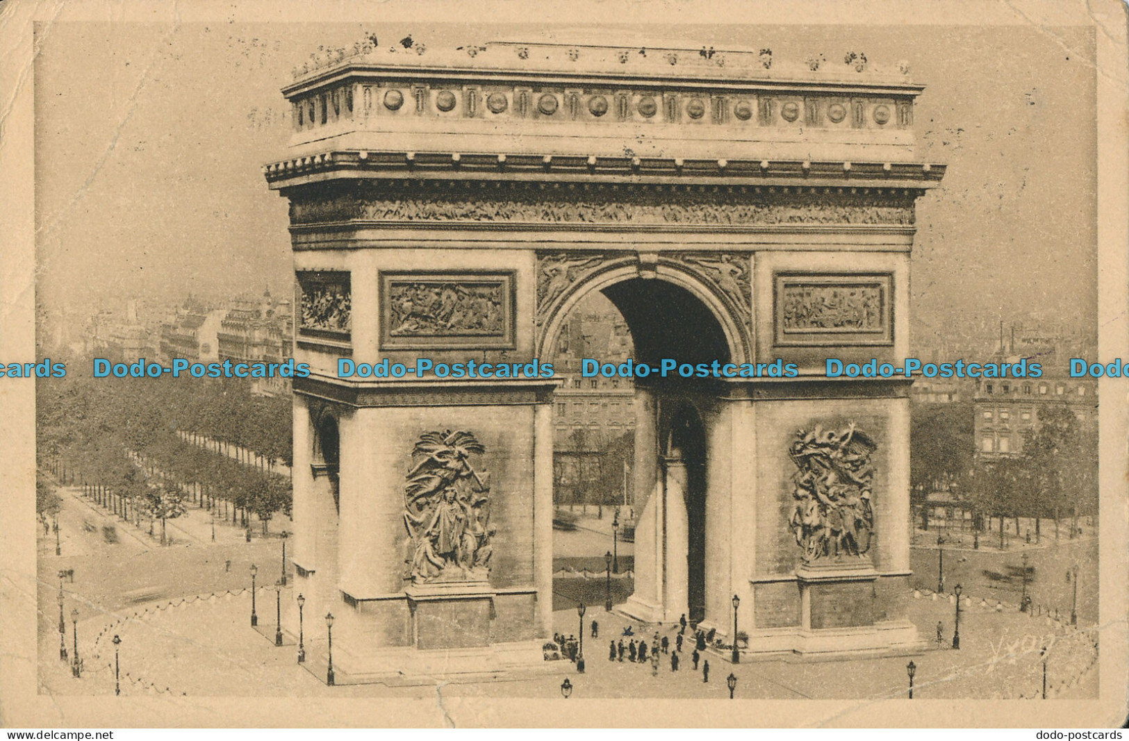 R002785 Paris. The Arc De Triomphe. Yvon - Monde
