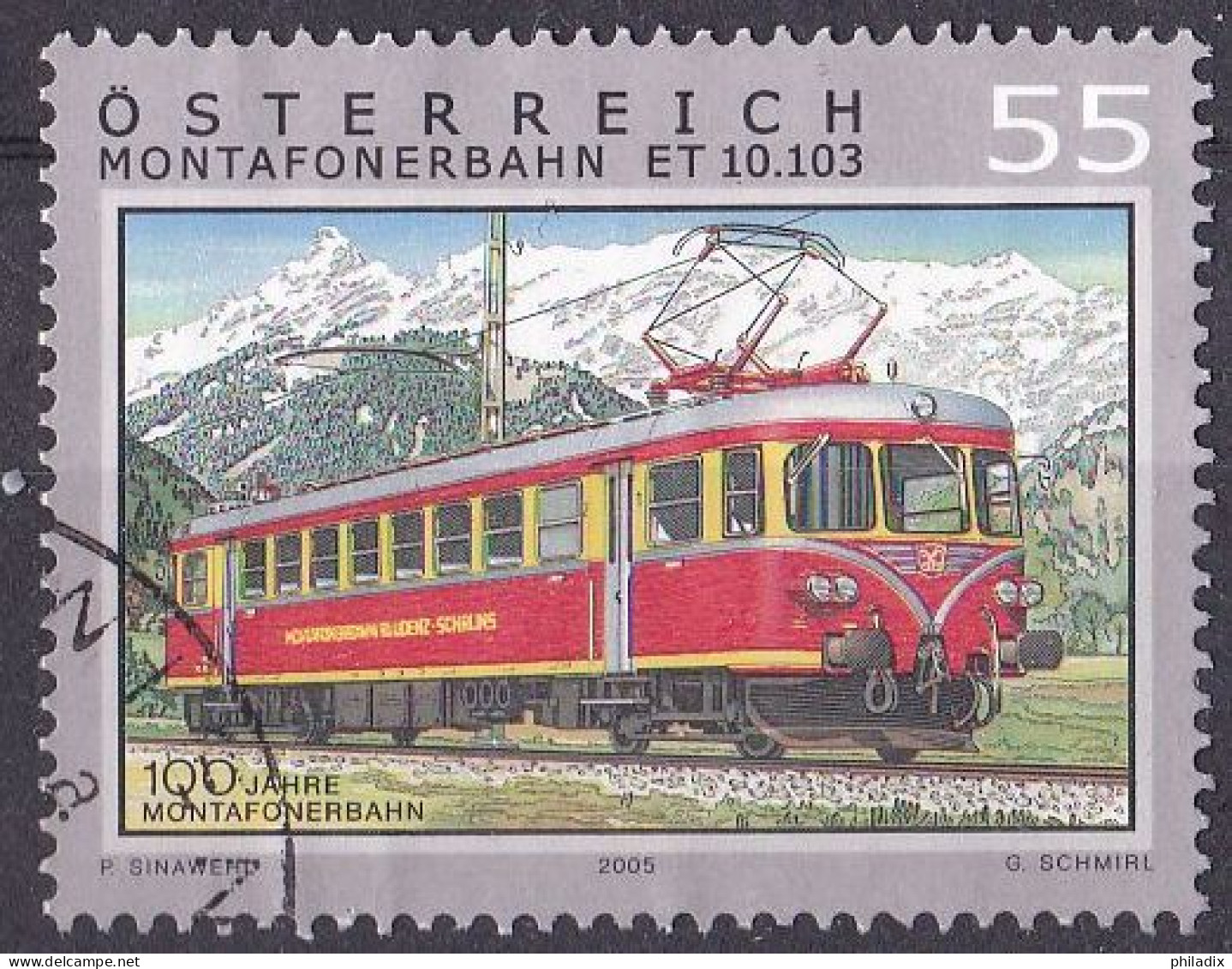 Österreich Marke Von 2005 O/used (A5-16) - Used Stamps