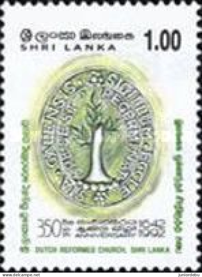 Sri Lanka - 1992 - The 350th Anniversary Of Dutch Reformed Church  - MNH. ( OL 27/03/2024 ) - Sri Lanka (Ceylan) (1948-...)