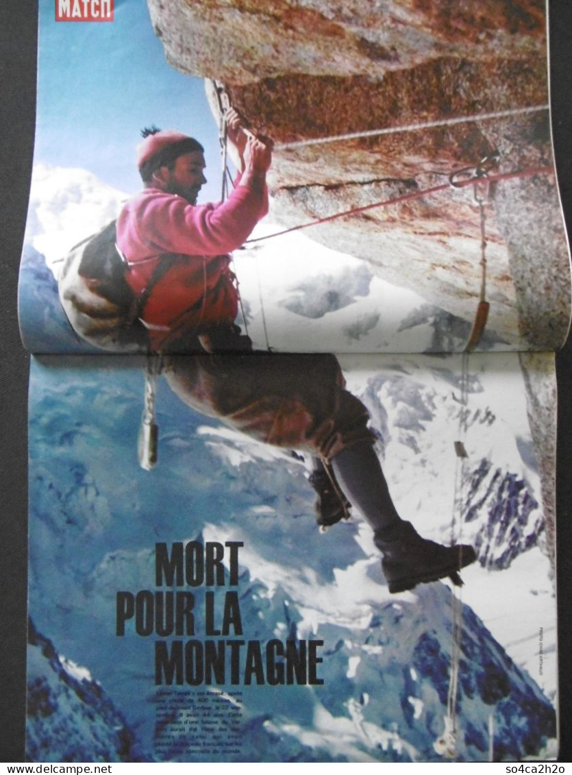 Paris Match N°860 2 Octobre 1965 Lionel Terray, Mort Pour La Montagne - Allgemeine Literatur