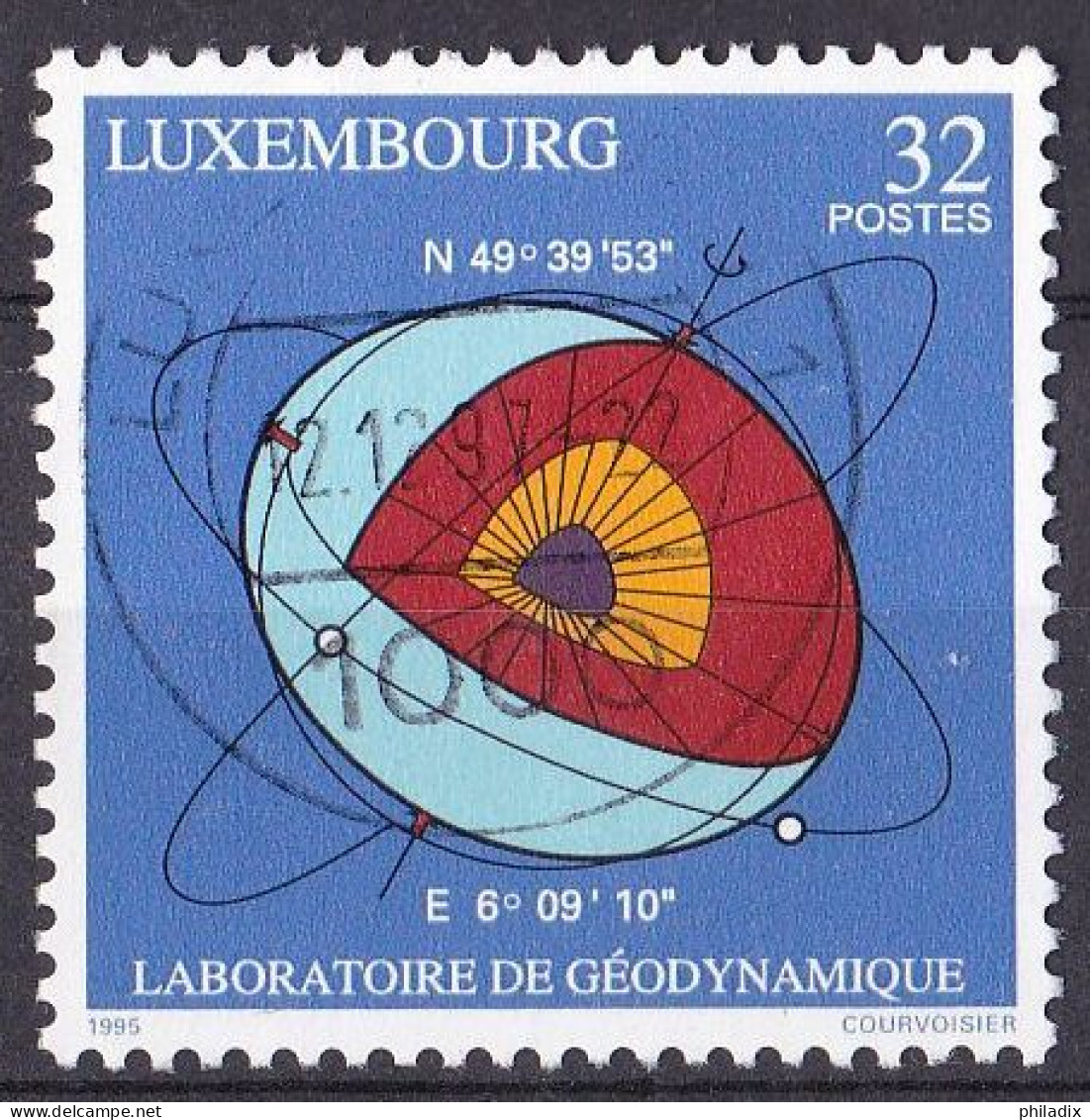 Luxemburg Marke Von 1995 O/used (A5-16) - Oblitérés