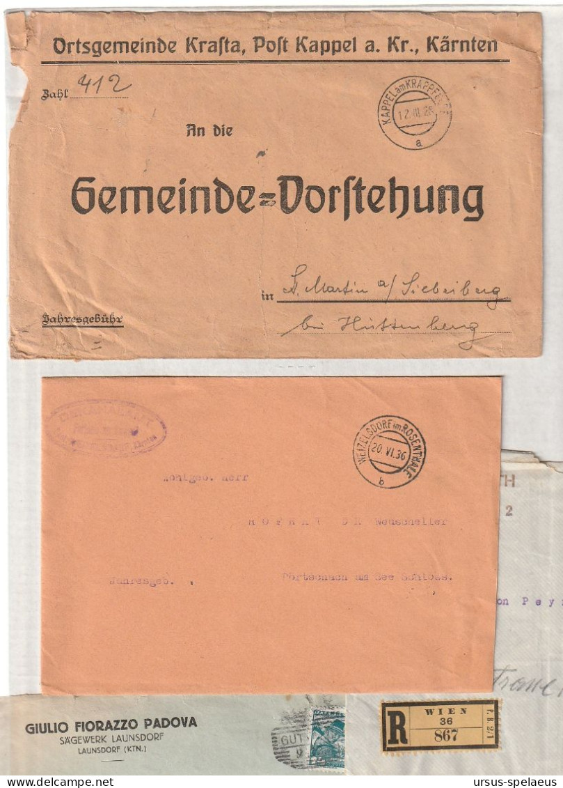 STÖBERKISTE BRIEFE, KARTEN, EPHEMERA AB MONARCHIE BIS ca. 1945