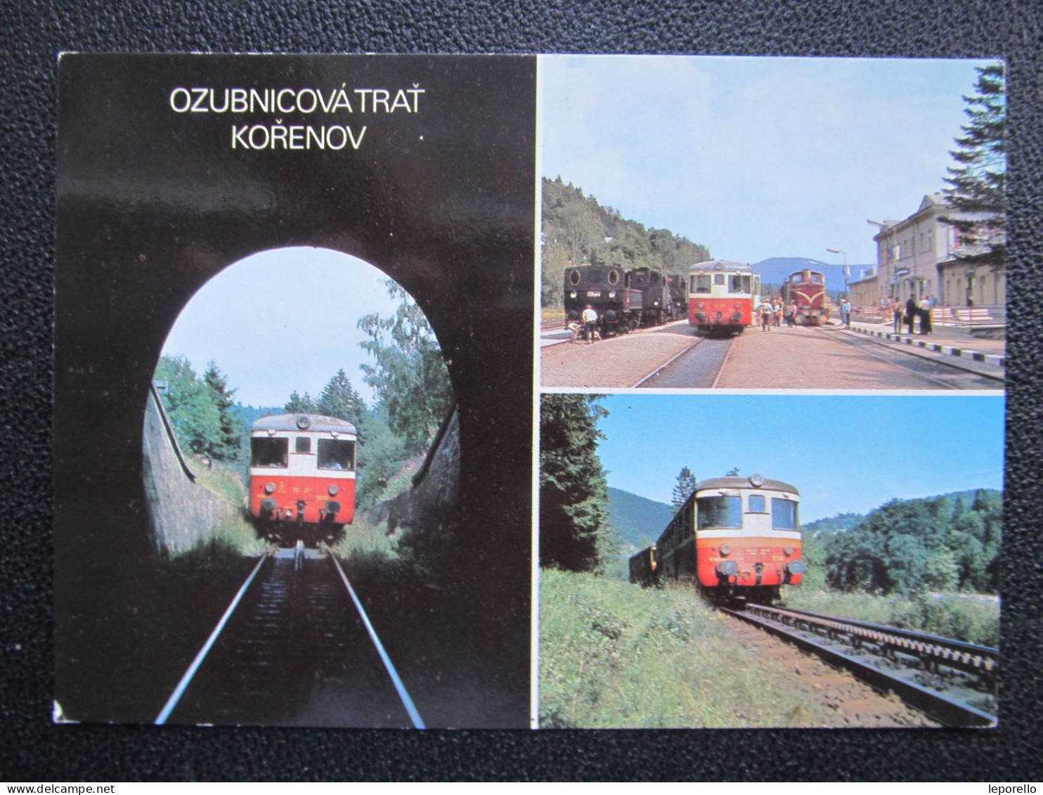 AK Kořenov Vlak Eisenbahn  Jizerské Hory // P7034 - Slovaquie