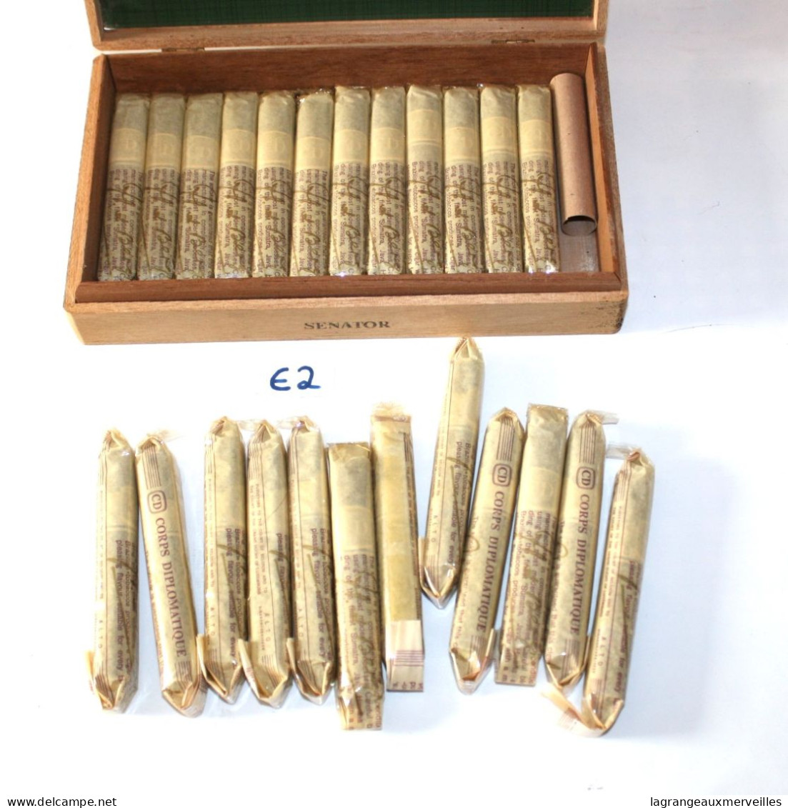 E2 24 Anciens Cigares De Collection - Corps Diplomatique - Boite Origine - Other & Unclassified