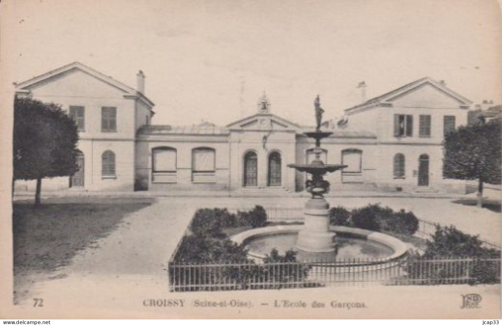 78 CROISSY  -  L'Ecole Des Garçons  - - Croissy-sur-Seine