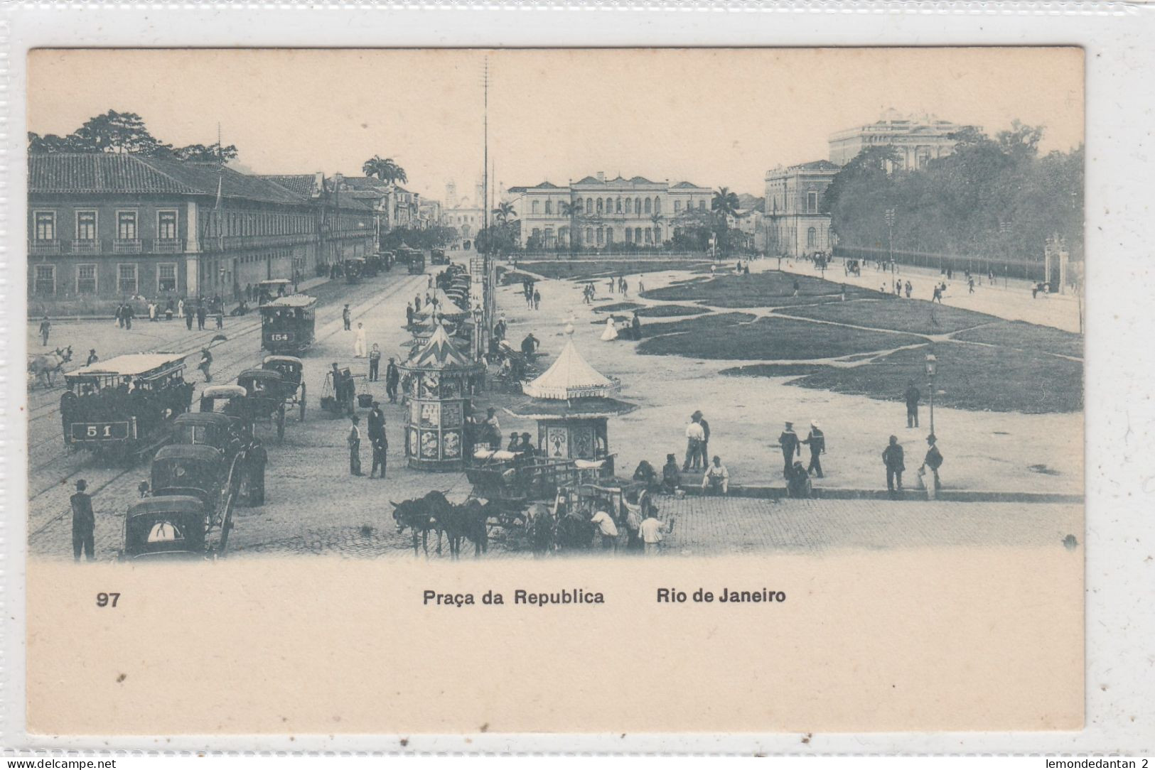 Rio De Janeiro. Praça Da Republica. * - Rio De Janeiro