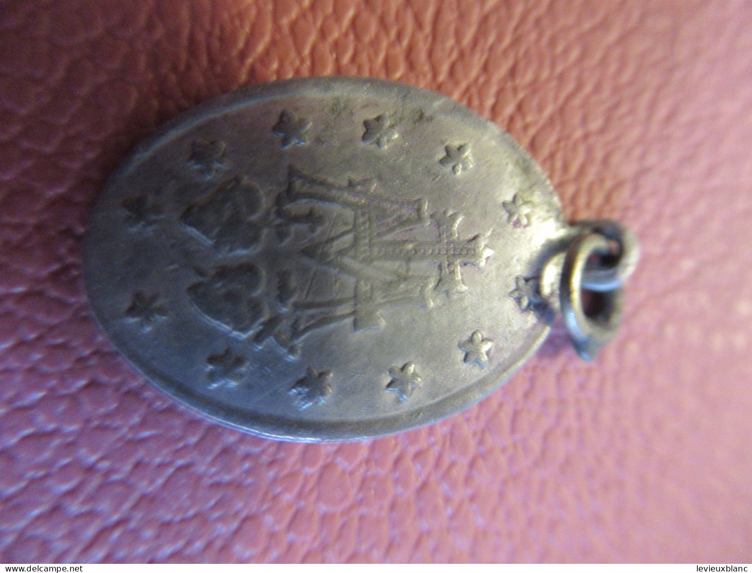 Médaille Religieuse Ancienne / Vierge Marie  / Début XXéme        MDR52 - Religion & Esotericism