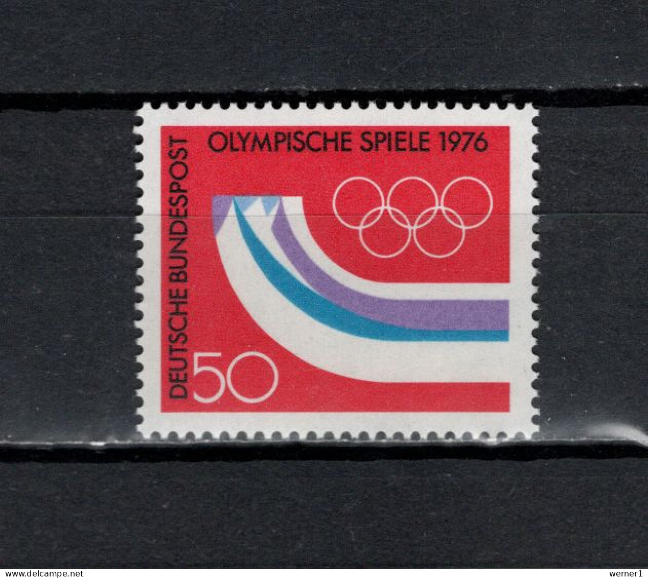 Germany 1976 Olympic Games Innsbruck Stamp MNH - Hiver 1976: Innsbruck