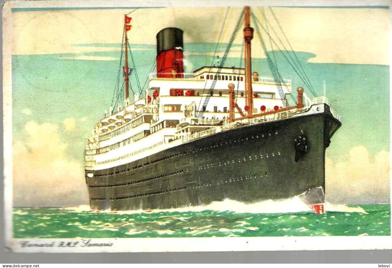 Paquebot CUNARD R. M. S. SAMARIA (1955) - Dampfer