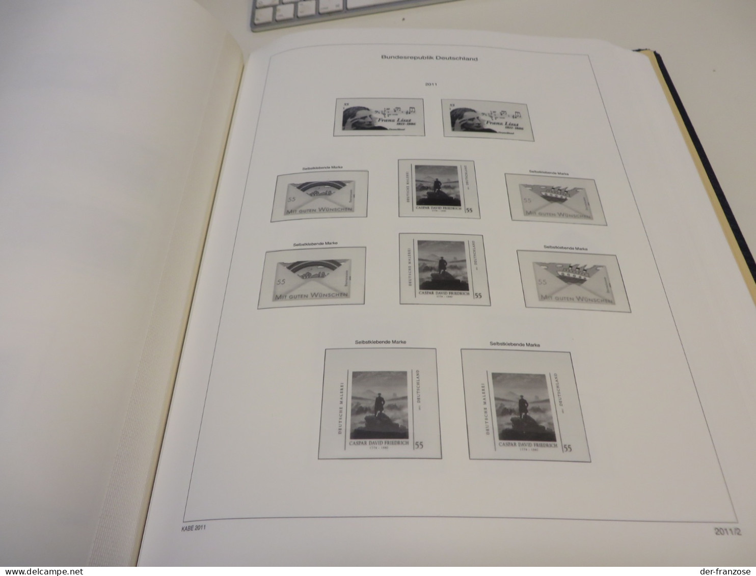 DEUTSCHLAND  2010 Bis 2014  KABE Bi Colect VORDRUCK Neuwertig  Im Neuwertigen  KLEMMBINDER - Binders With Pages