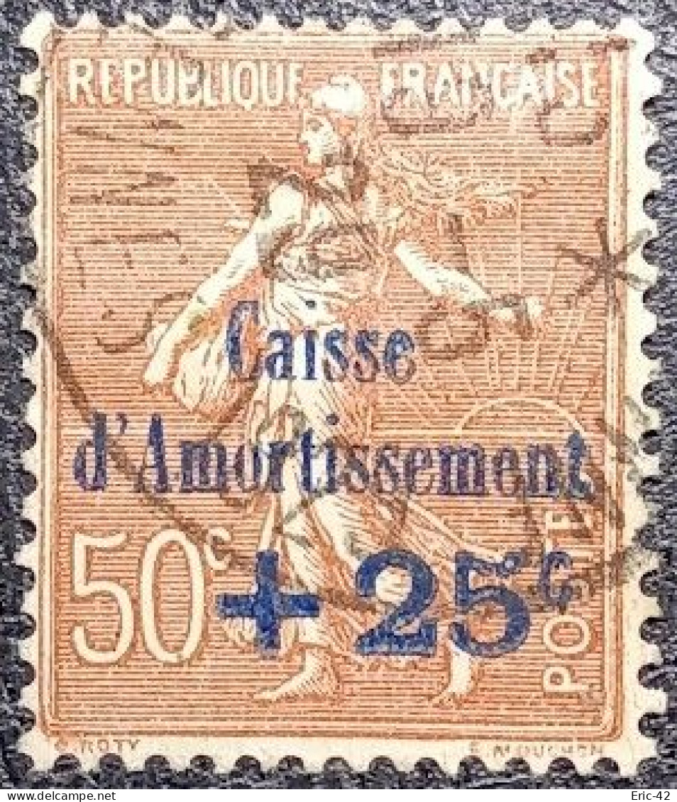 FRANCE Y&T N°250 Caisse D'amortissement. Cachet De 1929. Bon Centrage............. - 1927-31 Caisse D'Amortissement