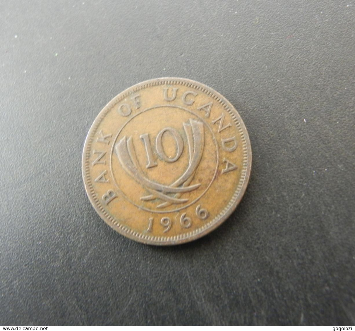 Uganda 10 Cents 1966 - Oeganda