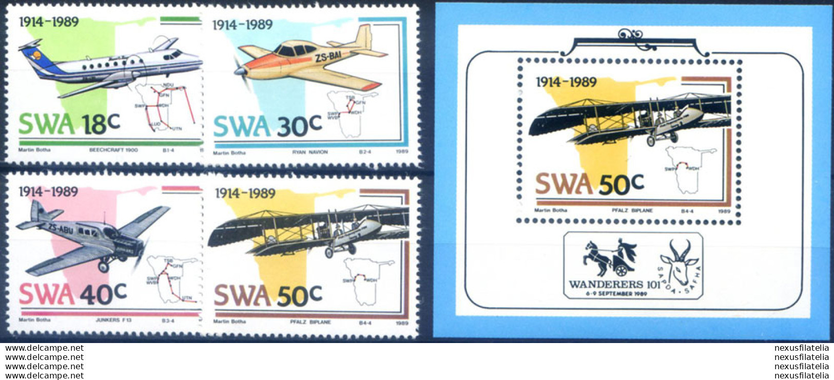 Aviazione 1989. - Namibia (1990- ...)