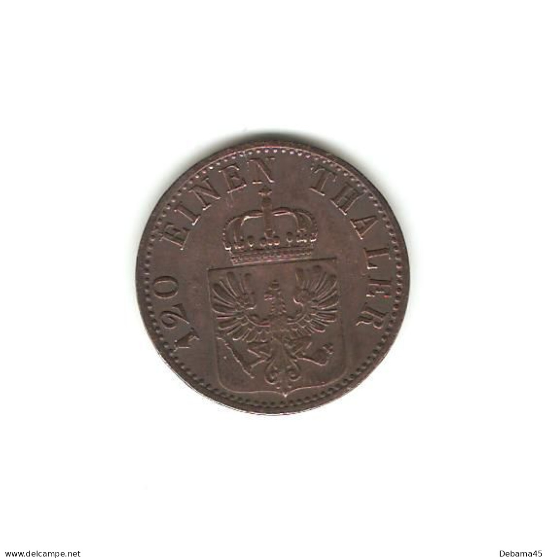 145/ ALLEMAGNE : Prusse : 3 Pfenninge 1868 A - Petites Monnaies & Autres Subdivisions