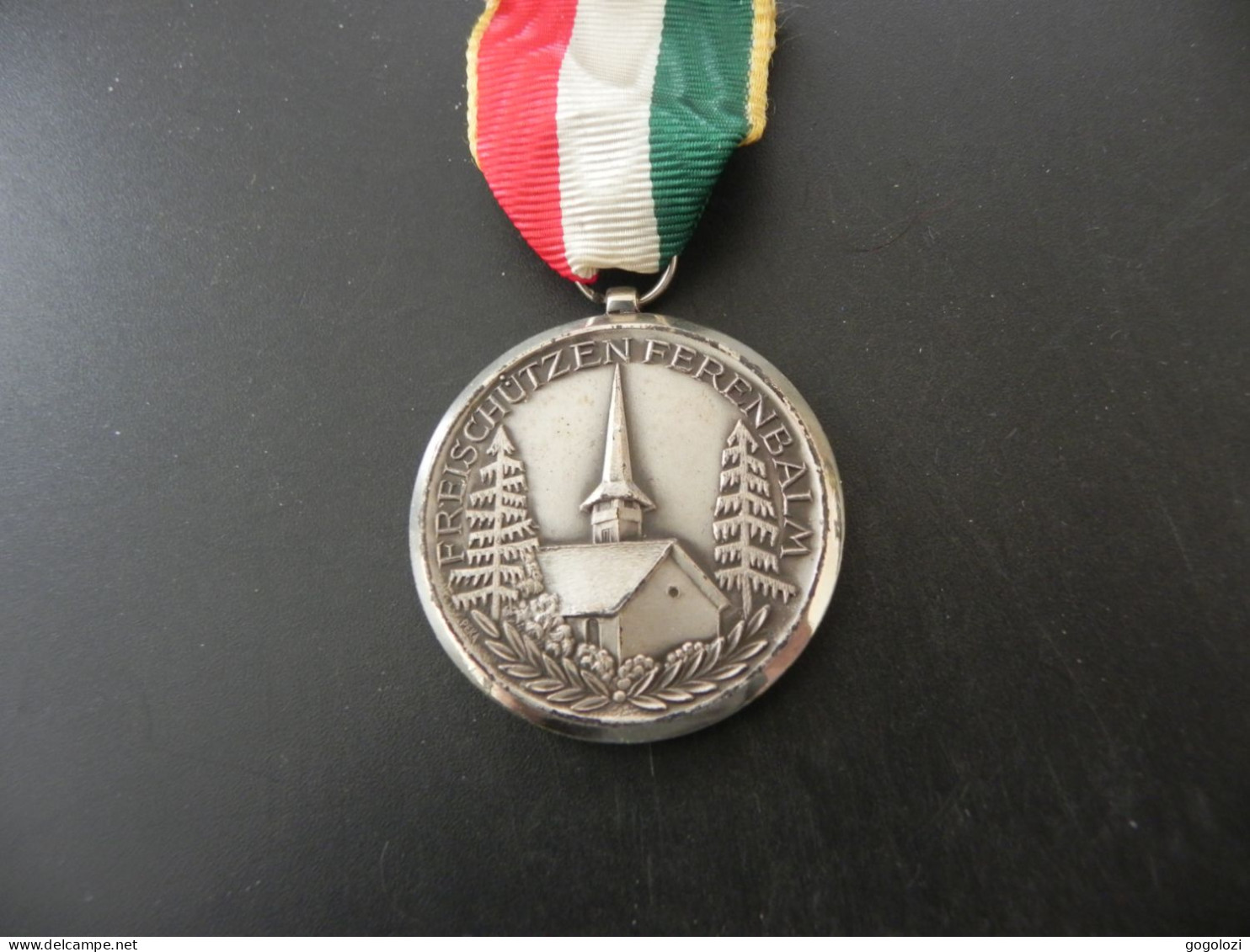 Shooting Medal - Medaille Schweiz Suisse Switzerland - Gruppenschiessen Freischützen Ferenbalm 1962 - Altri & Non Classificati