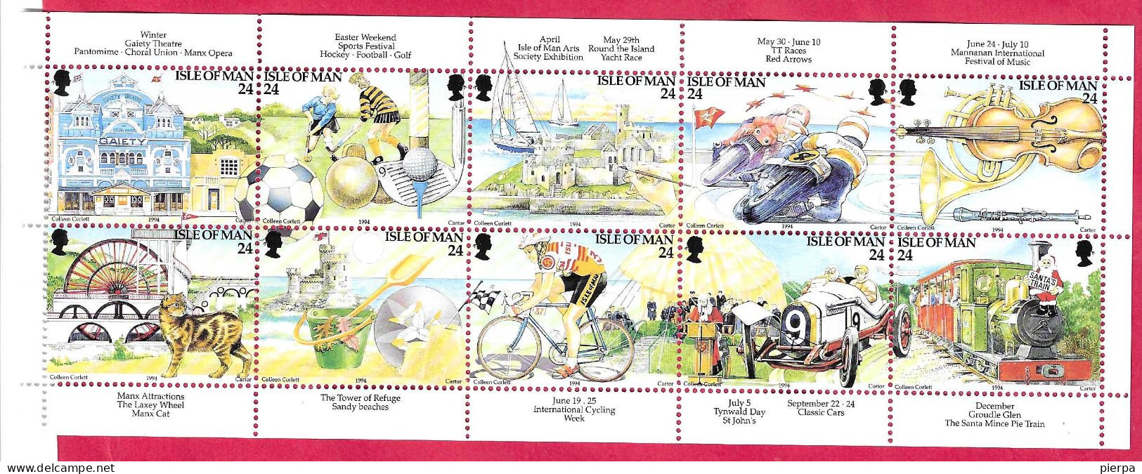 ISOLA DI MAN - 1994 - TURISMO -  NUOVO MNH ** (YVERT C 613 - MICHEL SB 32) - Man (Ile De)