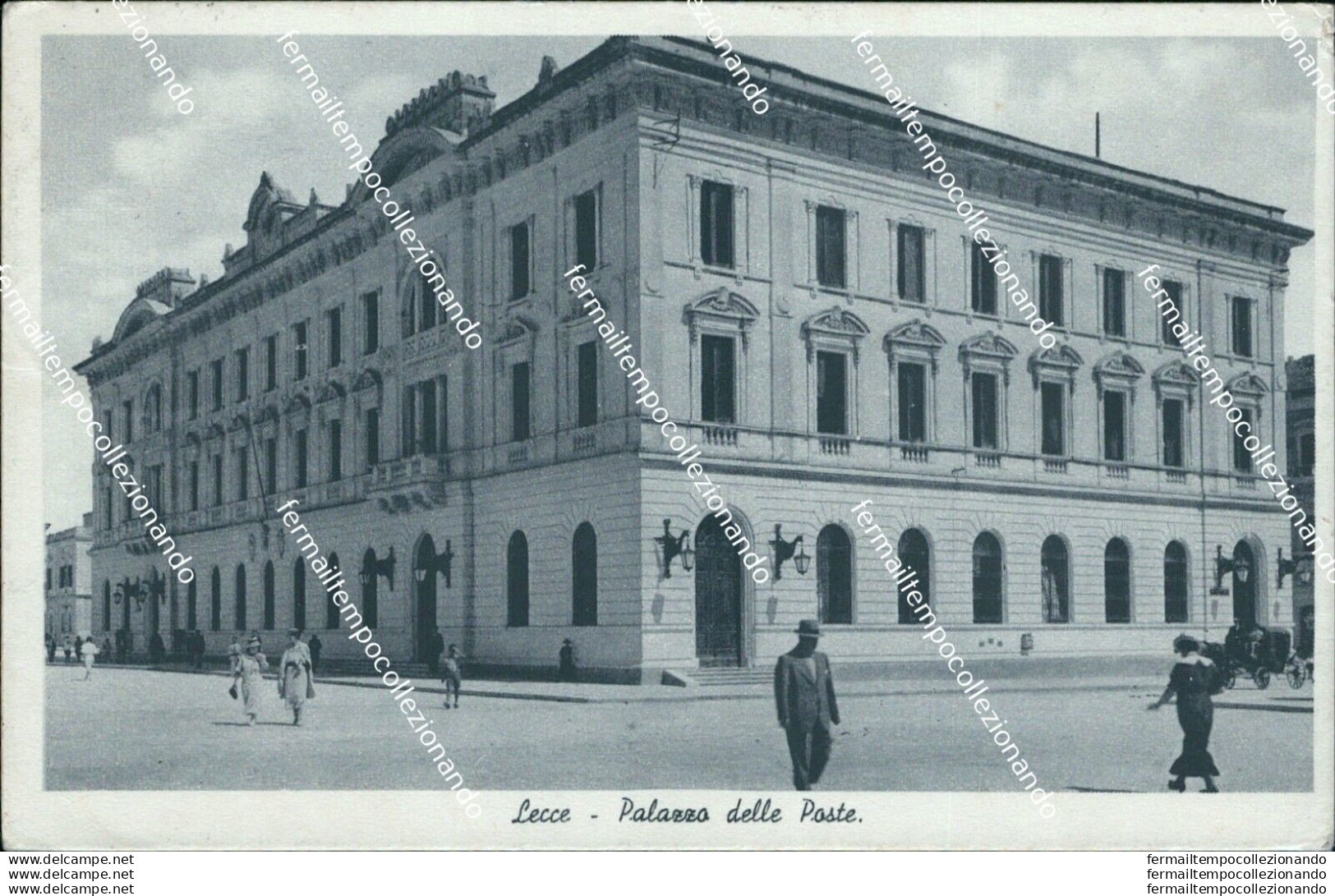 Bf57 Cartolina Lecce Citta' Palazzo Delle Poste - Taranto