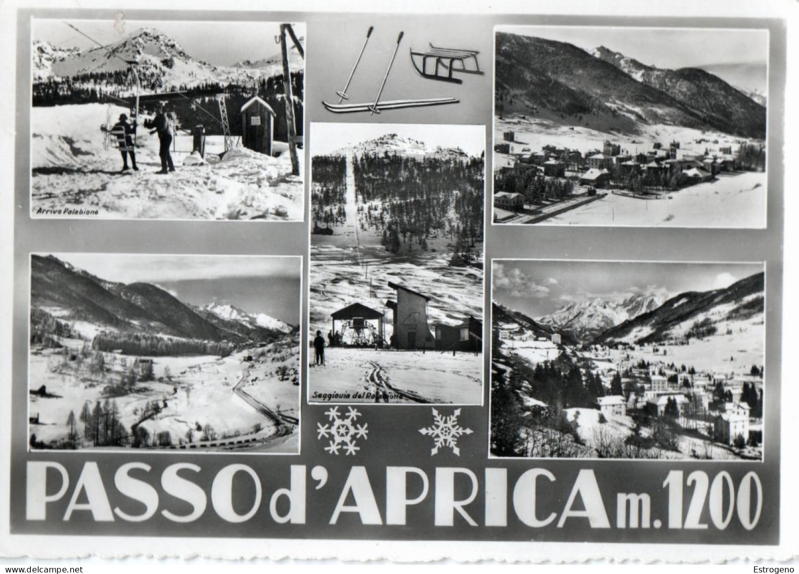 N  9 Cartoline Del Passo Di Aprica  Tutte Diverse Come Da Foto - Como