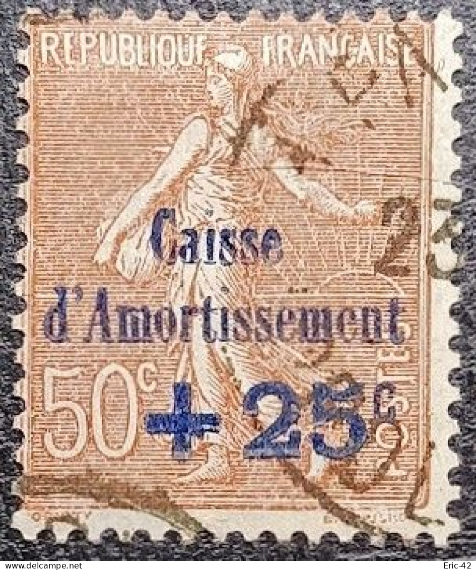 FRANCE Y&T N°250 Caisse D'amortissement. Cachet De Paris. - 1927-31 Caisse D'Amortissement