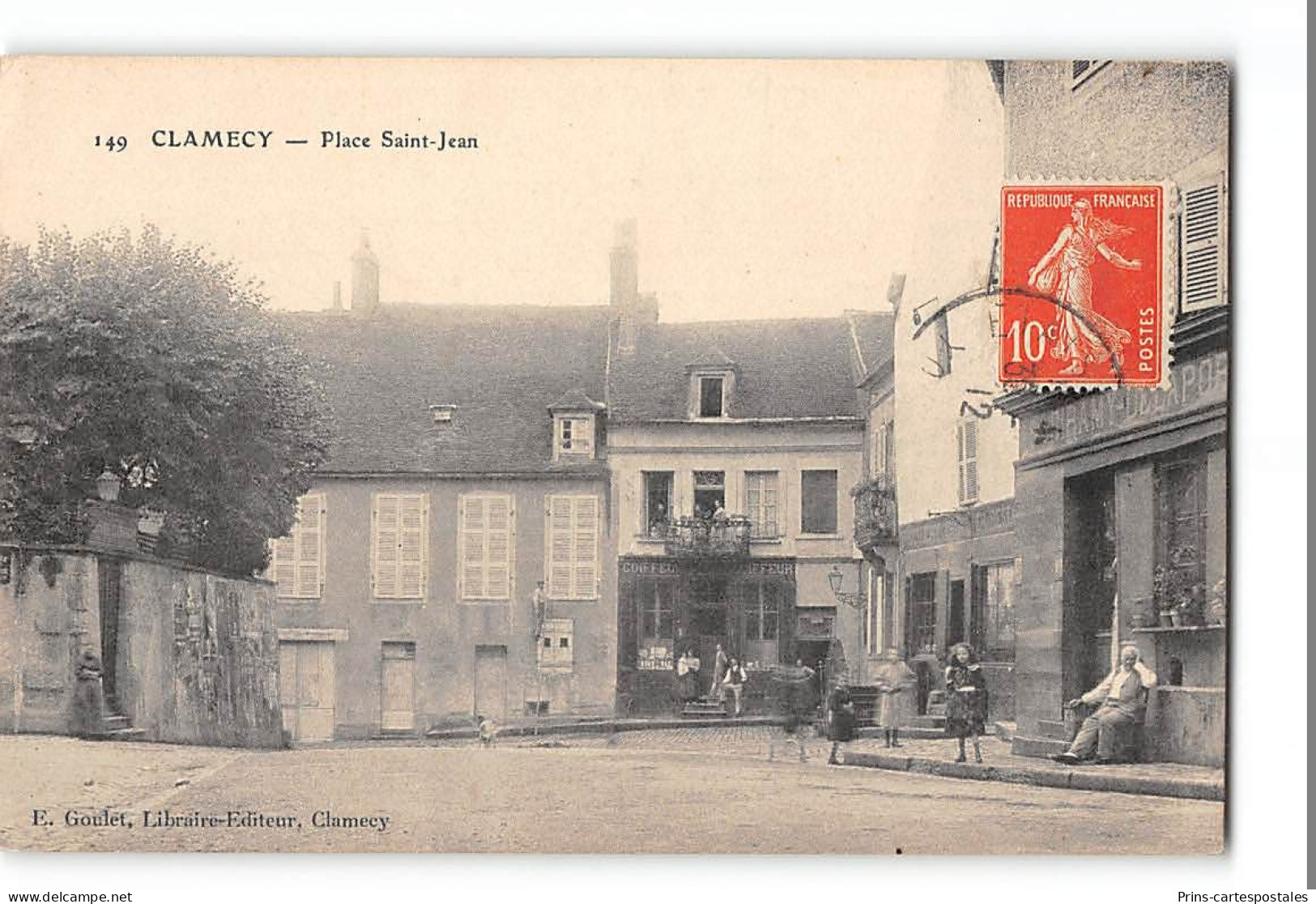 CPA 58 Clamecy Place St Jean - Clamecy