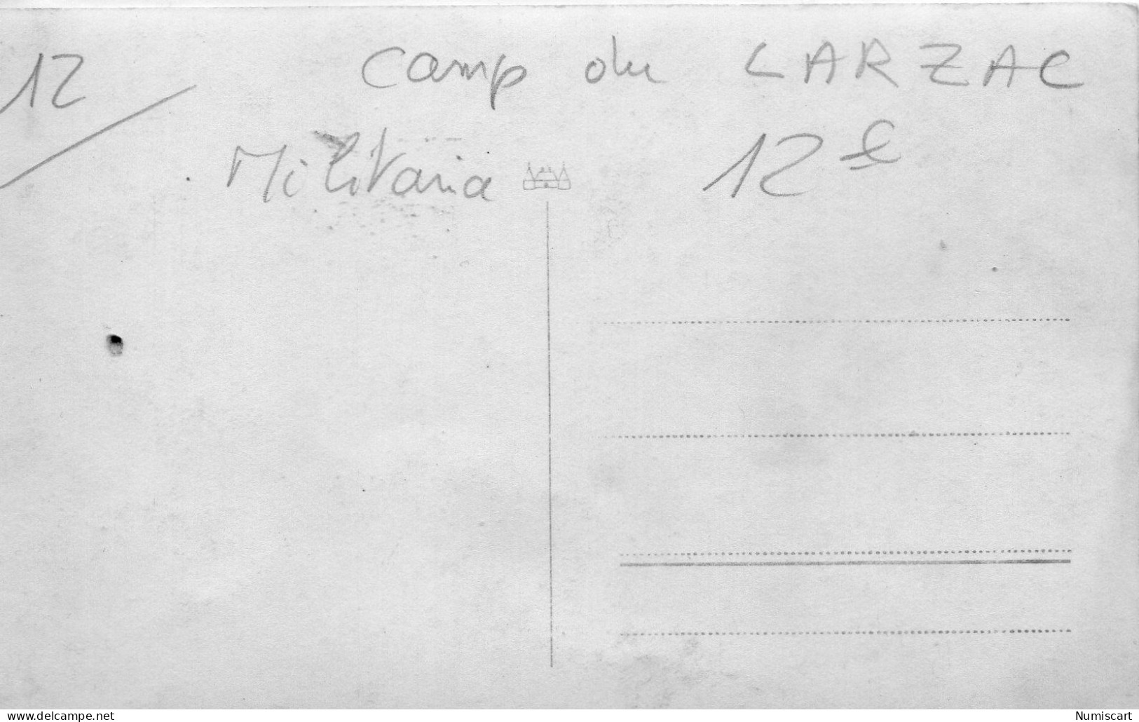 La Cavalerie Carte Photo Camp Du Larzac Très Animée Militaria - La Cavalerie