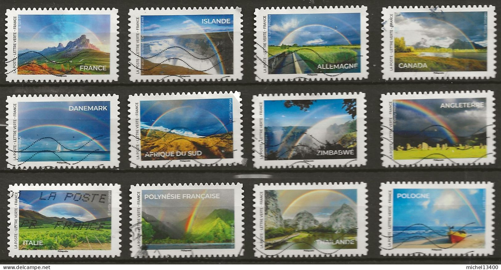 Année 2023 Série Entre Ciel Et Terre Réf B - Used Stamps