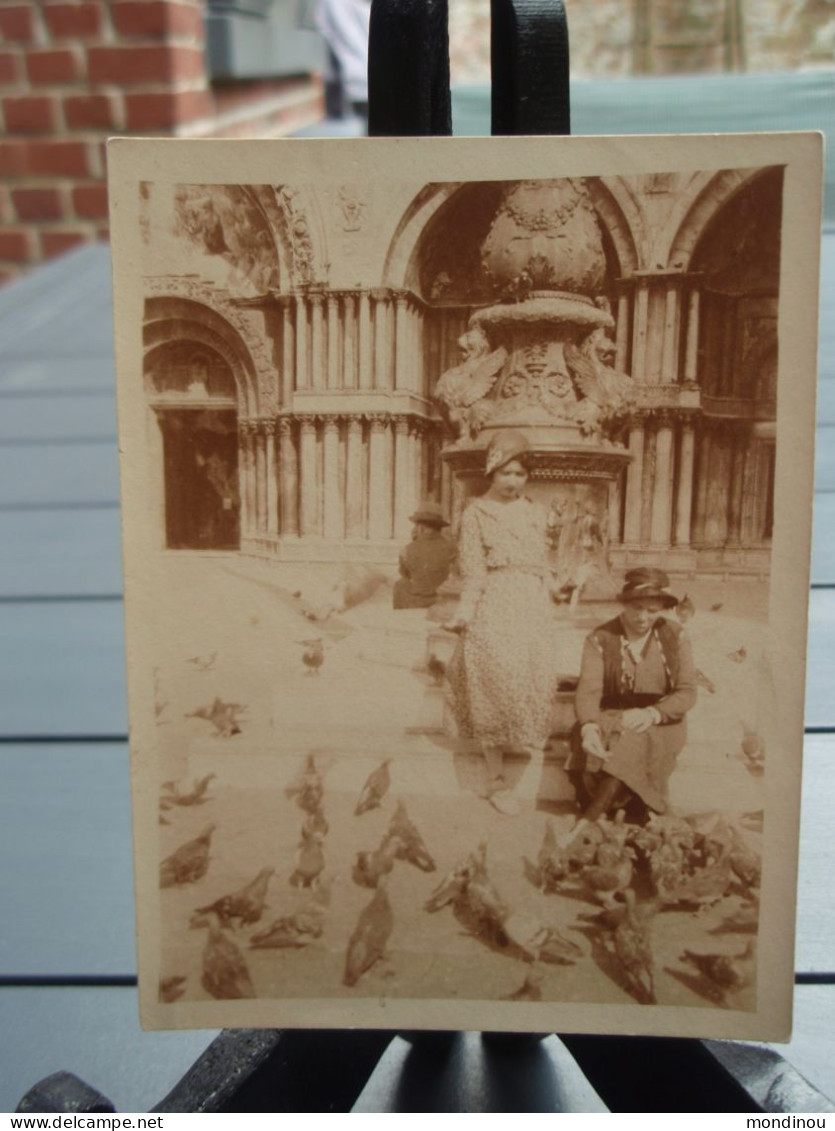 Photo -  Venise - Venezia 1924 - Place Saint-Marc - Piazza San Marco - Orte