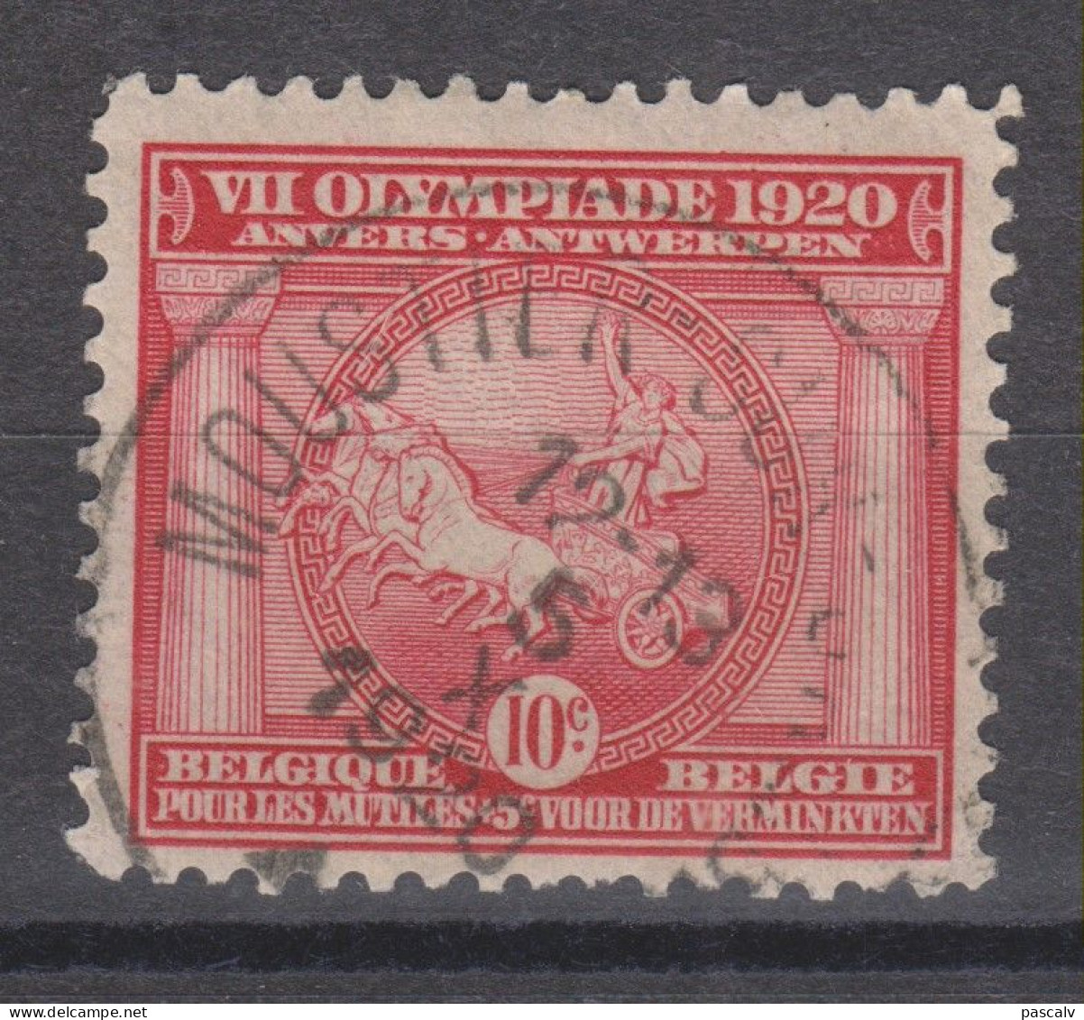 COB 180 Oblitération Centrale MOUSTIER-SUR-SAMBRE - Used Stamps