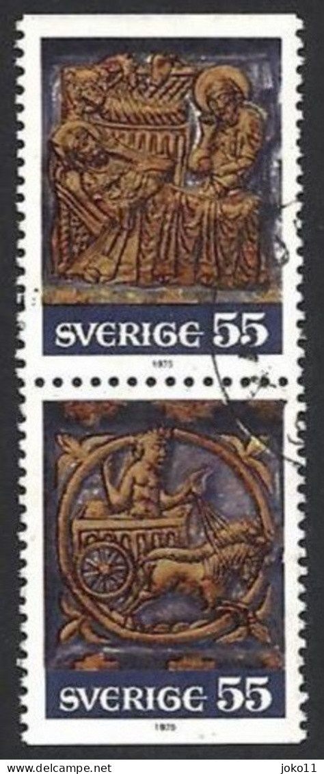 Schweden, 1975, Michel-Nr. 927+928 D/D, Gestempelt - Gebraucht