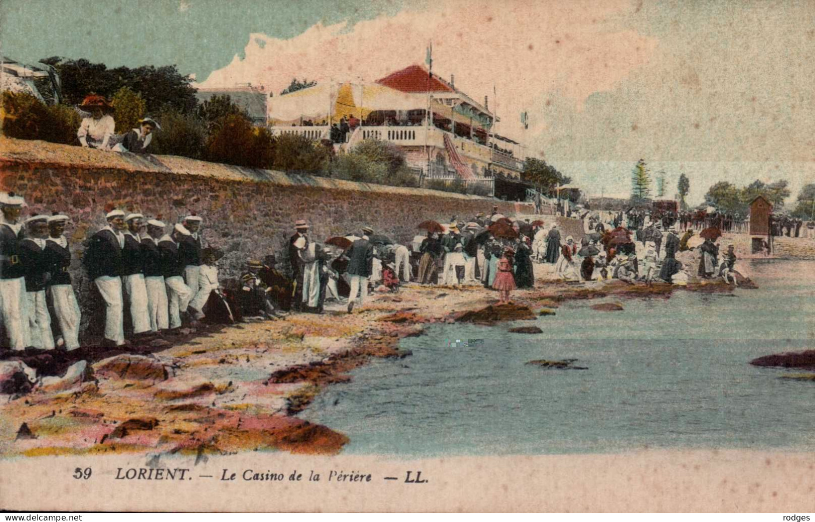 56 , Cpa LORIENT , 59 , Le Casino De La Périère   (15169.V.24) - Lorient