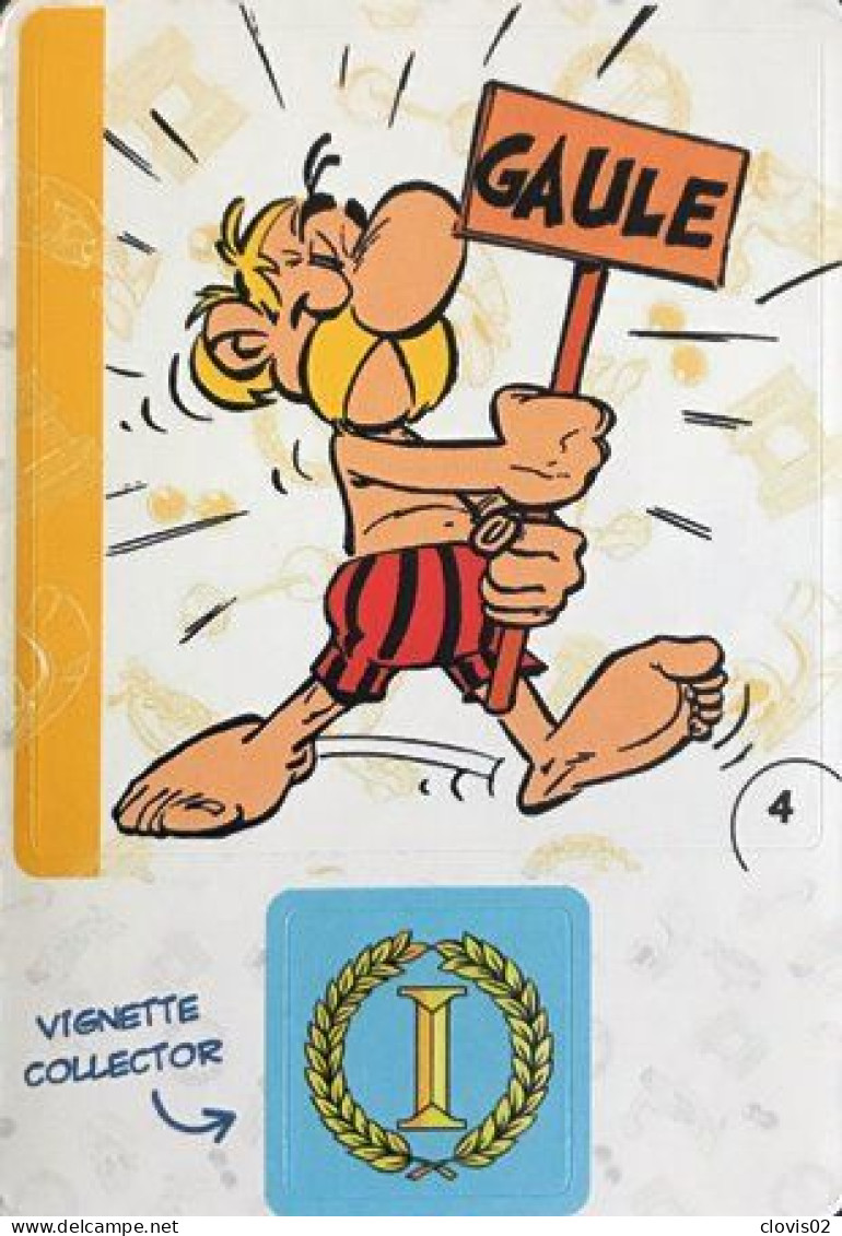 4 - Astérix Aux Jeux Olympiques Collector Cora/Match 2024 Sticker Vignette - Other & Unclassified