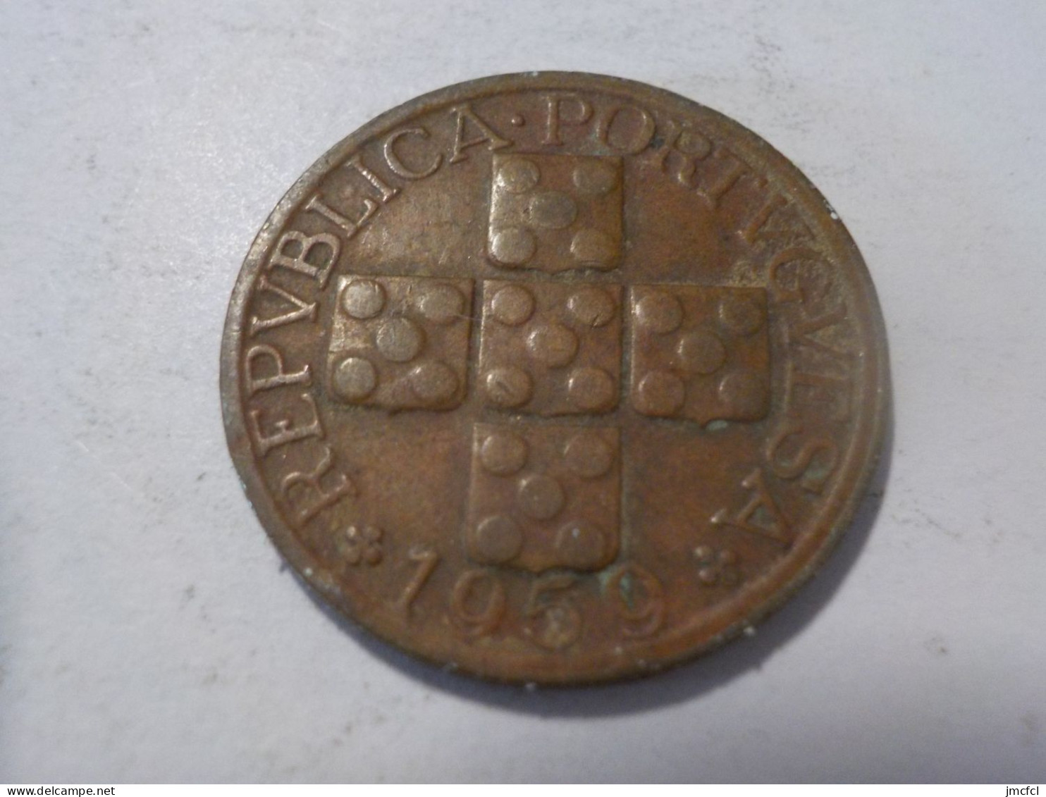 PORTUGAL  1959   XXCentavos - Portugal