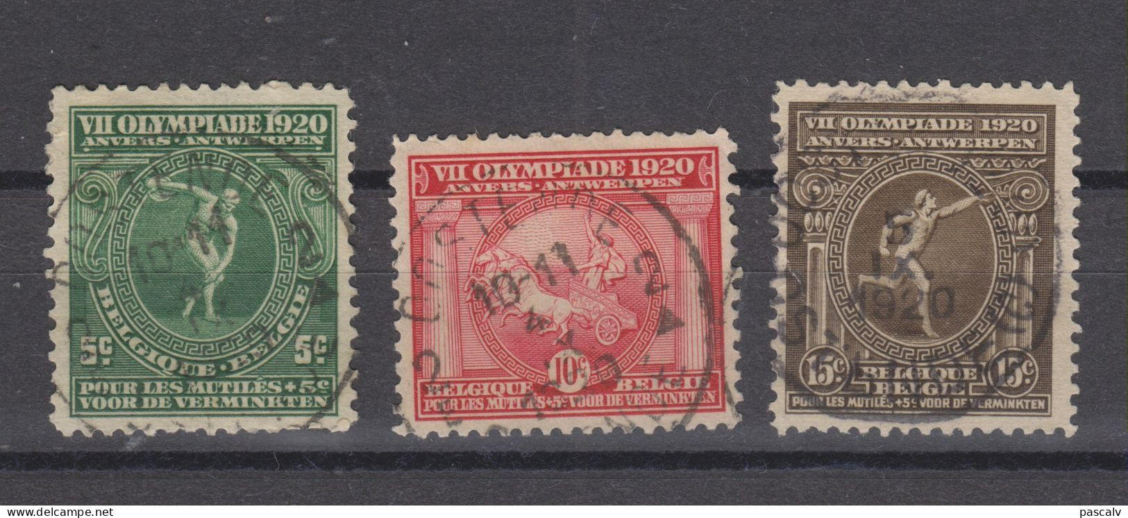 COB 179 / 181 Oblitération Centrale OOSTENDE - Used Stamps