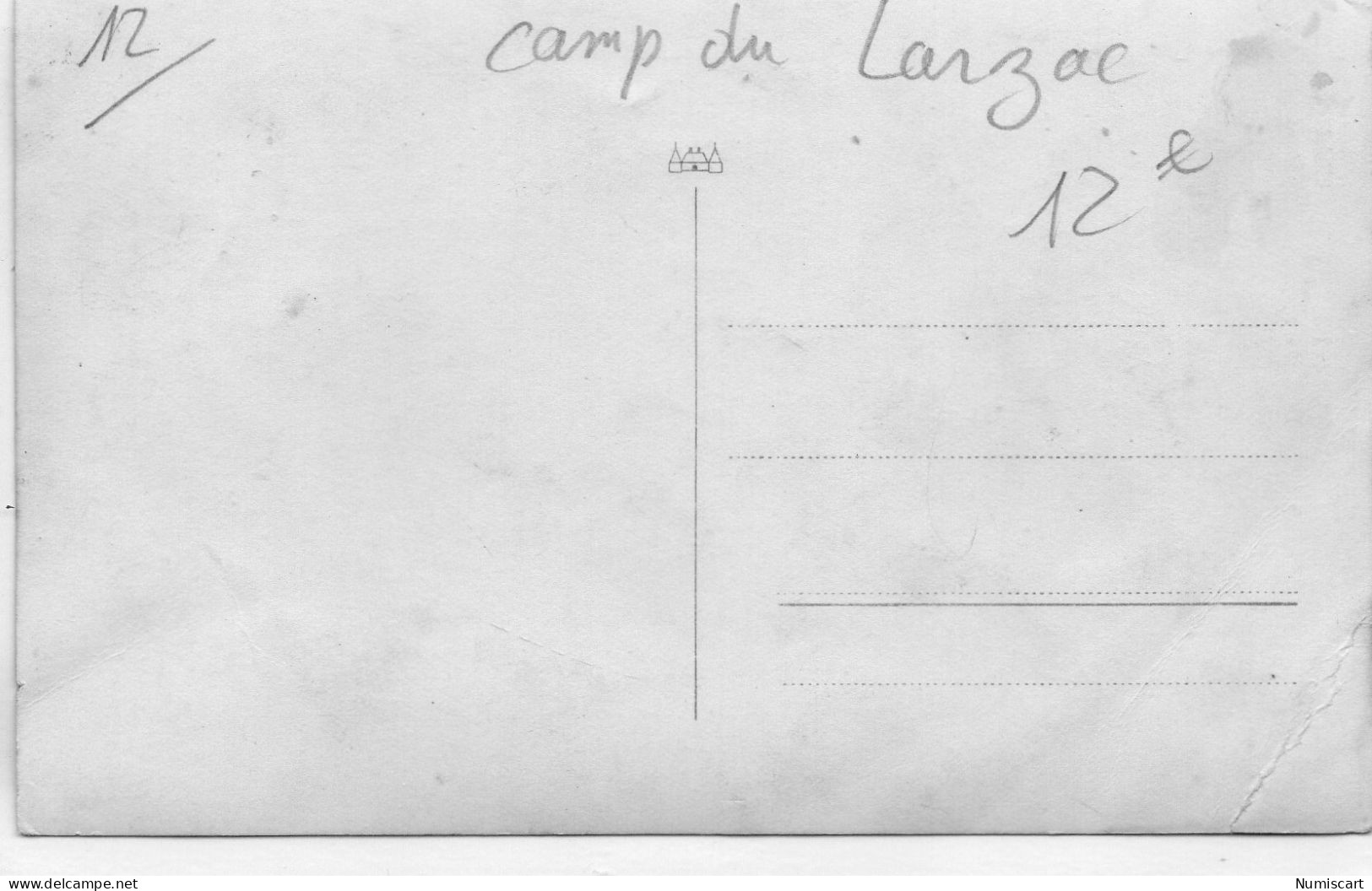 La Cavalerie Carte Photo Camp Du Larzac Très Animée Militaria Soldats Les Amis De La Copine En 1938 - La Cavalerie