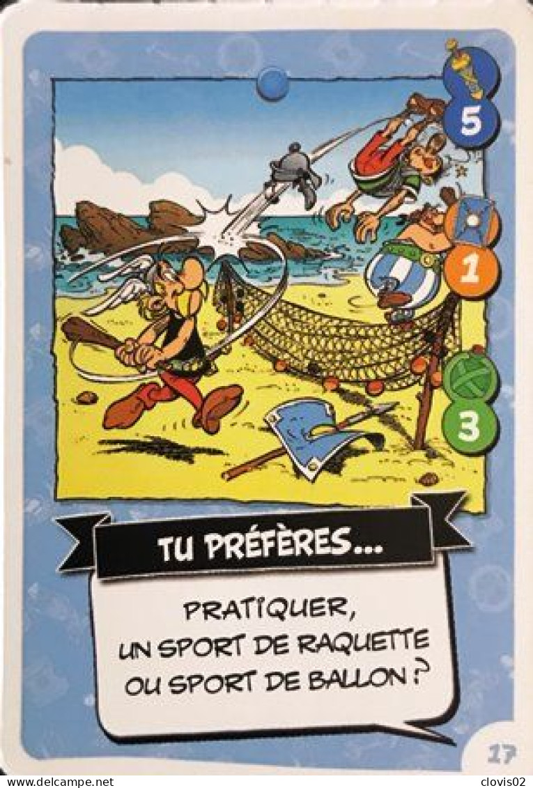 C17 - Carte Astérix Aux Jeux Olympiques Collector Cora/Match 2024 - Autres & Non Classés