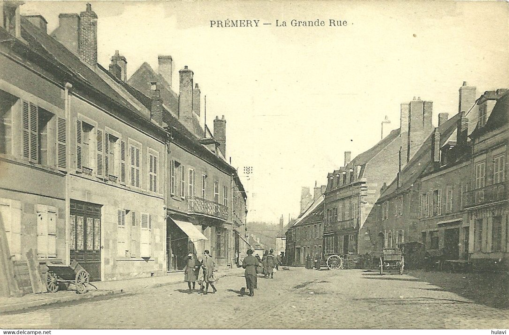 58  PREMERY - LA GRANDE RUE (ref 2613) - Autres & Non Classés