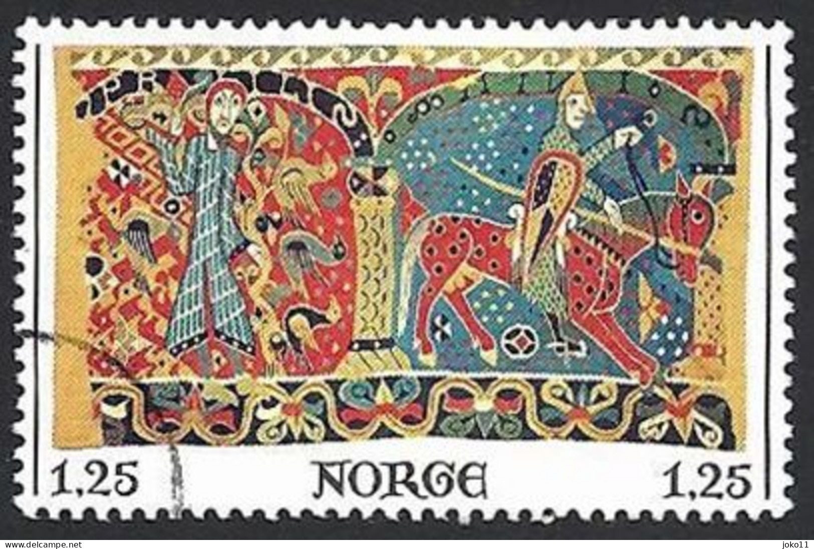 Norwegen, 1976, Mi.-Nr. 736, Gestempelt - Oblitérés