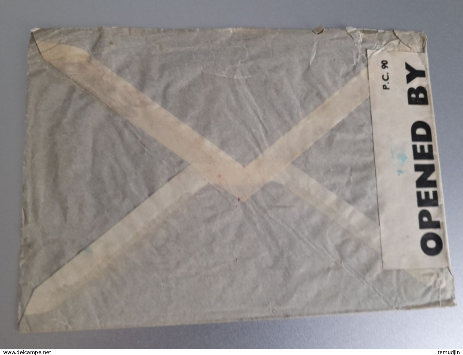 Suisse 1942 Lettre Pour Le Pérou Avec Censure Britannique Aux Bermudes - Covers & Documents