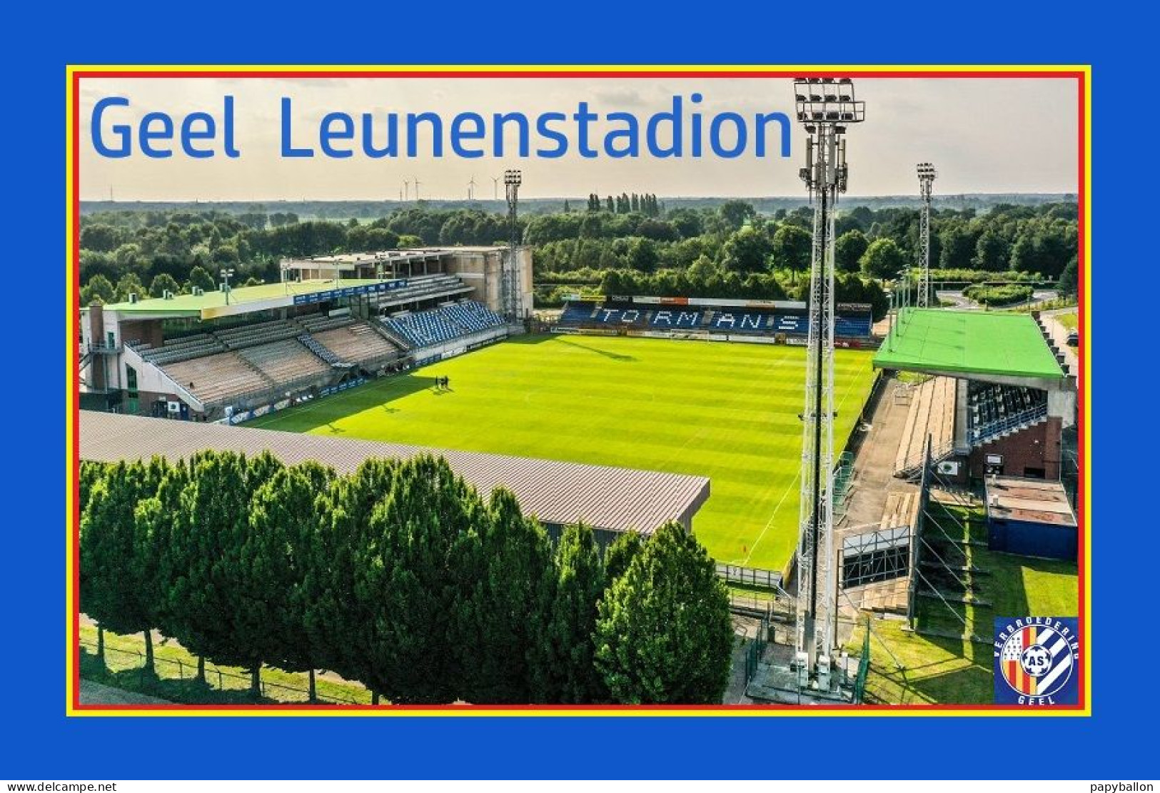 CP. STADE.  GEEL  BELGIQUE  LEUNENSTADION #  CS. 2172 - Soccer