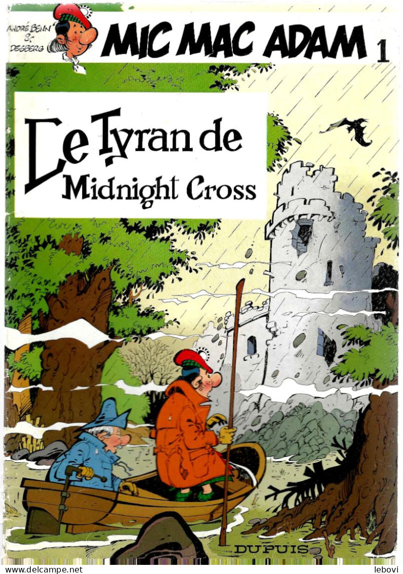 « MIC MAC ADAM 1 Le Tyran De Midnight Cross (1982) – 1ère édition - Mic Mac Adam