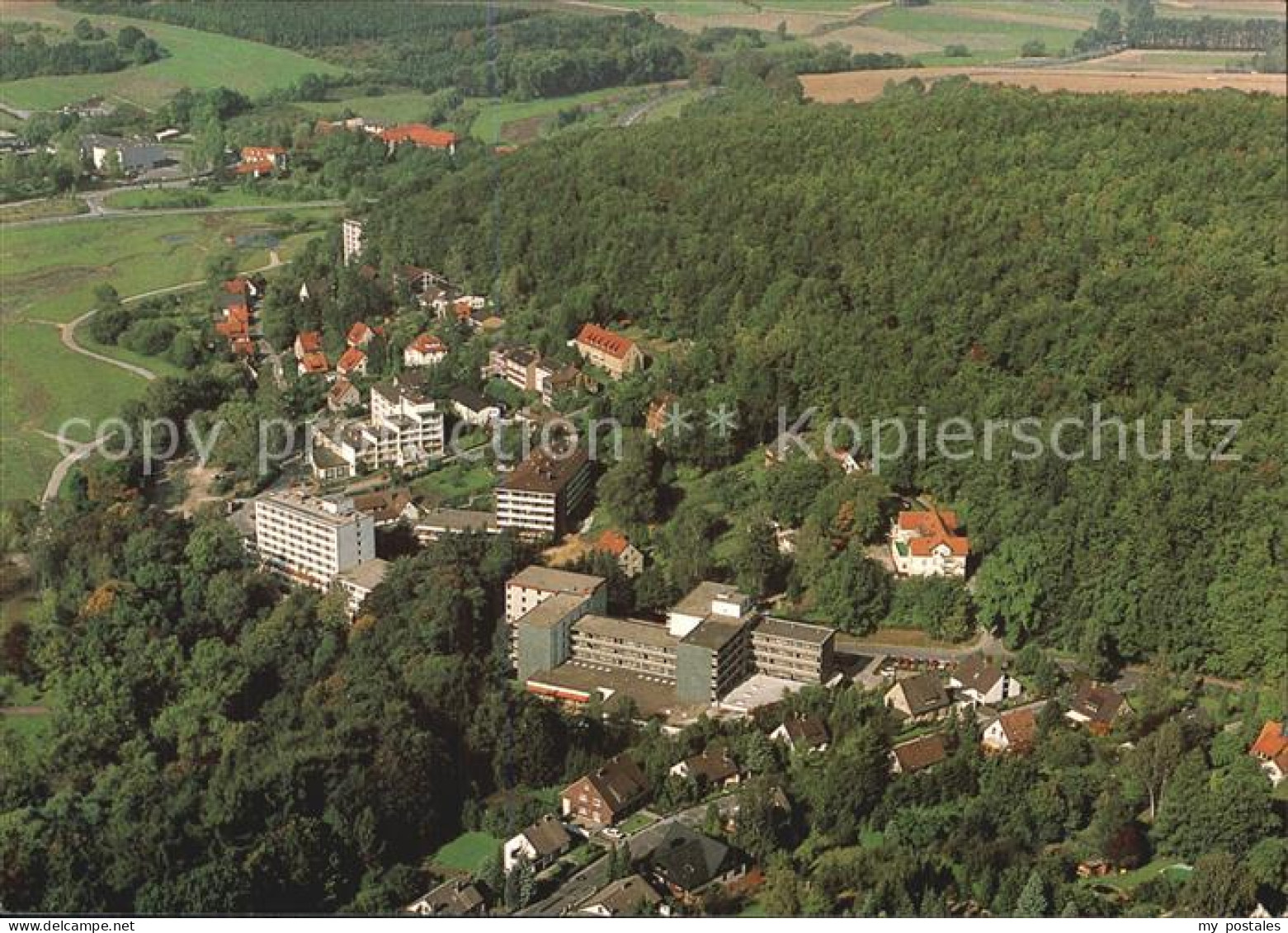 72591425 Bad Gandersheim Osterberg Klinik Fliegeraufnahme Bad Gandersheim - Bad Gandersheim