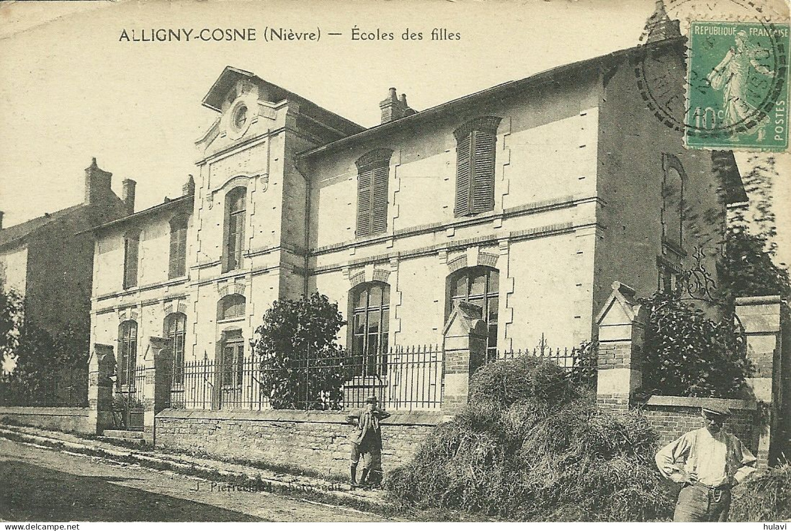 58  ALLIGNY COSNE - ECOLE DES FILLES (ref 2605) - Autres & Non Classés